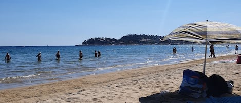 Sur la plage