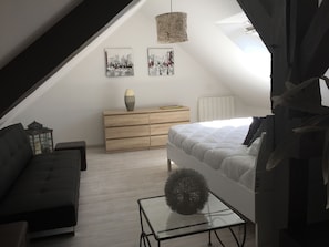 3 soverom, strykejern/-brett, reiseseng for barn og wi-fi