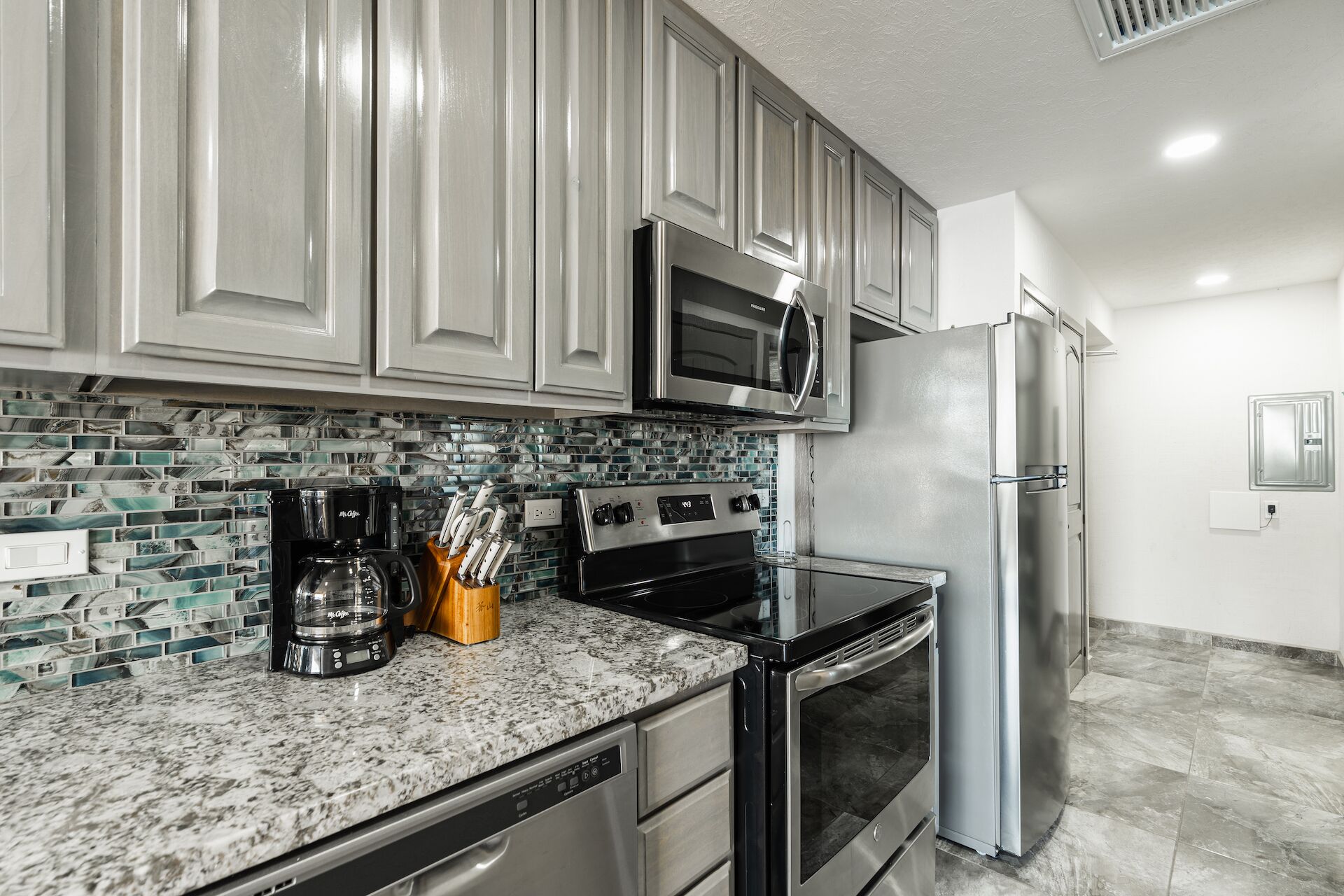 Luxury Beachfront Studio Condo with Furnished Balcony