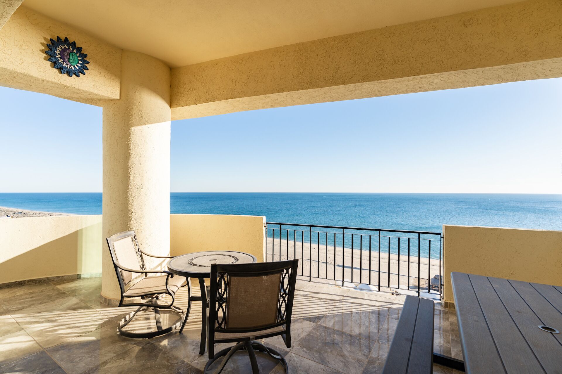 Luxury Beachfront Studio Condo with Furnished Balcony