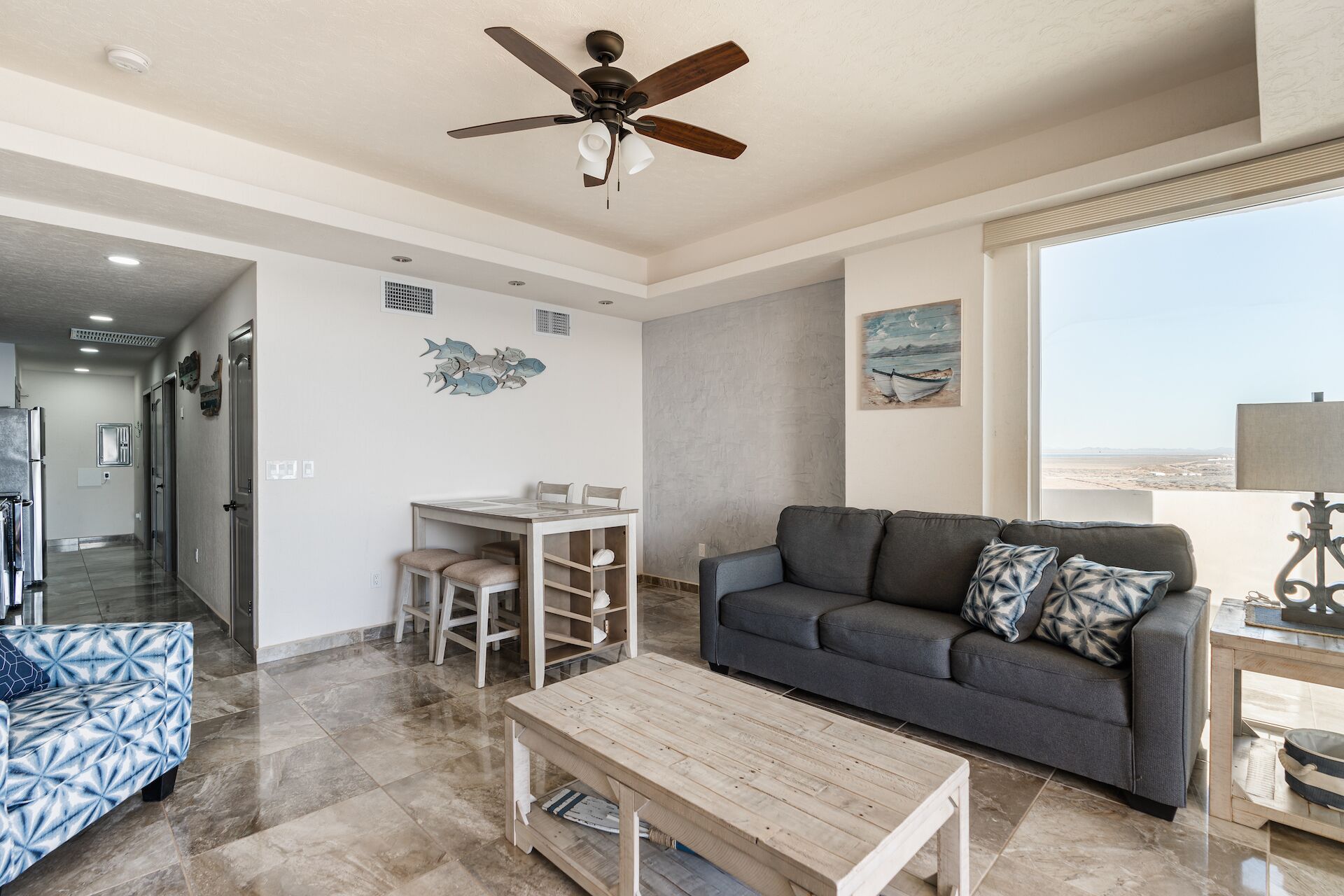 Luxury Beachfront Studio Condo with Furnished Balcony