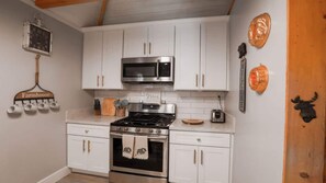 Microwave, oven, dishwasher, toaster