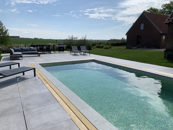 Außenpool, beheizter Pool