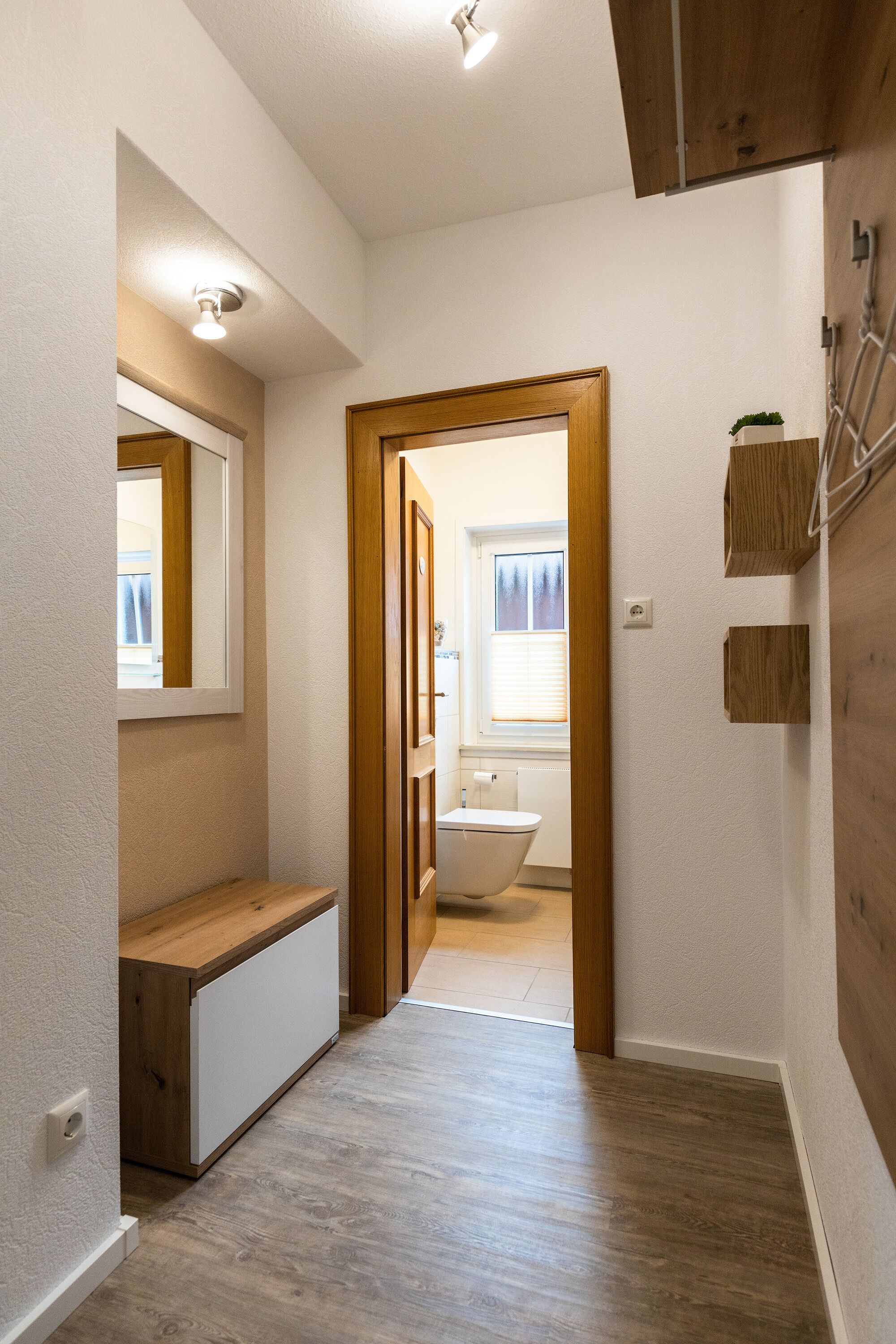 Bathtub, hair dryer, towels, soap