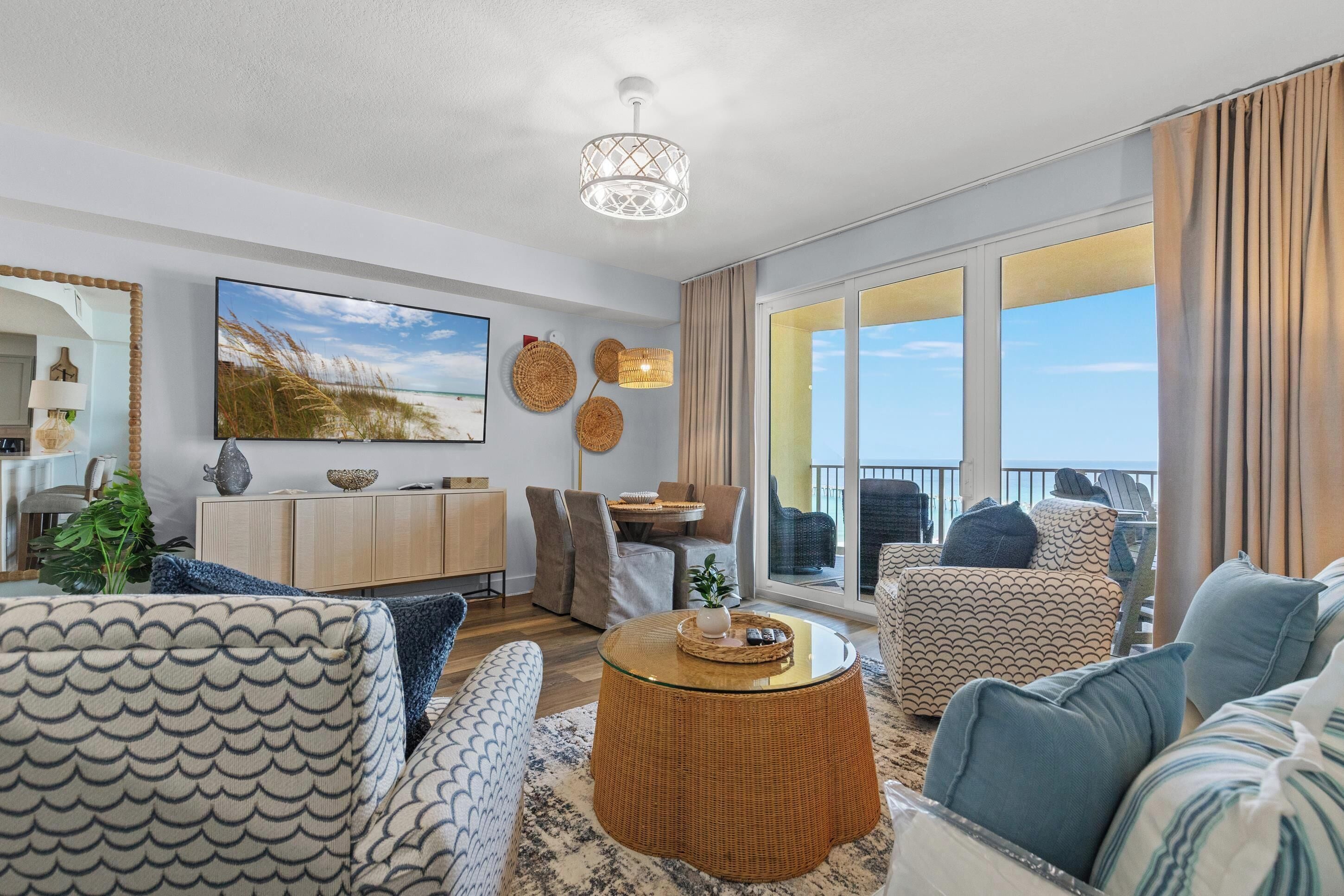 Condo, 1 Bedroom, Ocean View (3-1005) | Living area