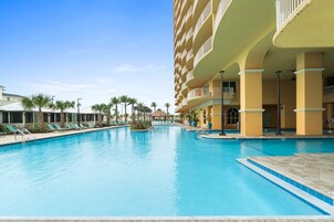 Outdoor pool, open 9:00 AM to 10:00 PM, cabanas (surcharge)