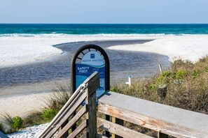 Beach nearby
