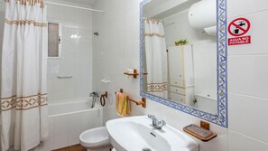 Shower, hair dryer