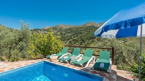 Pool - Cortijo la Joya Cómpeta by Ruralidays (Málaga)