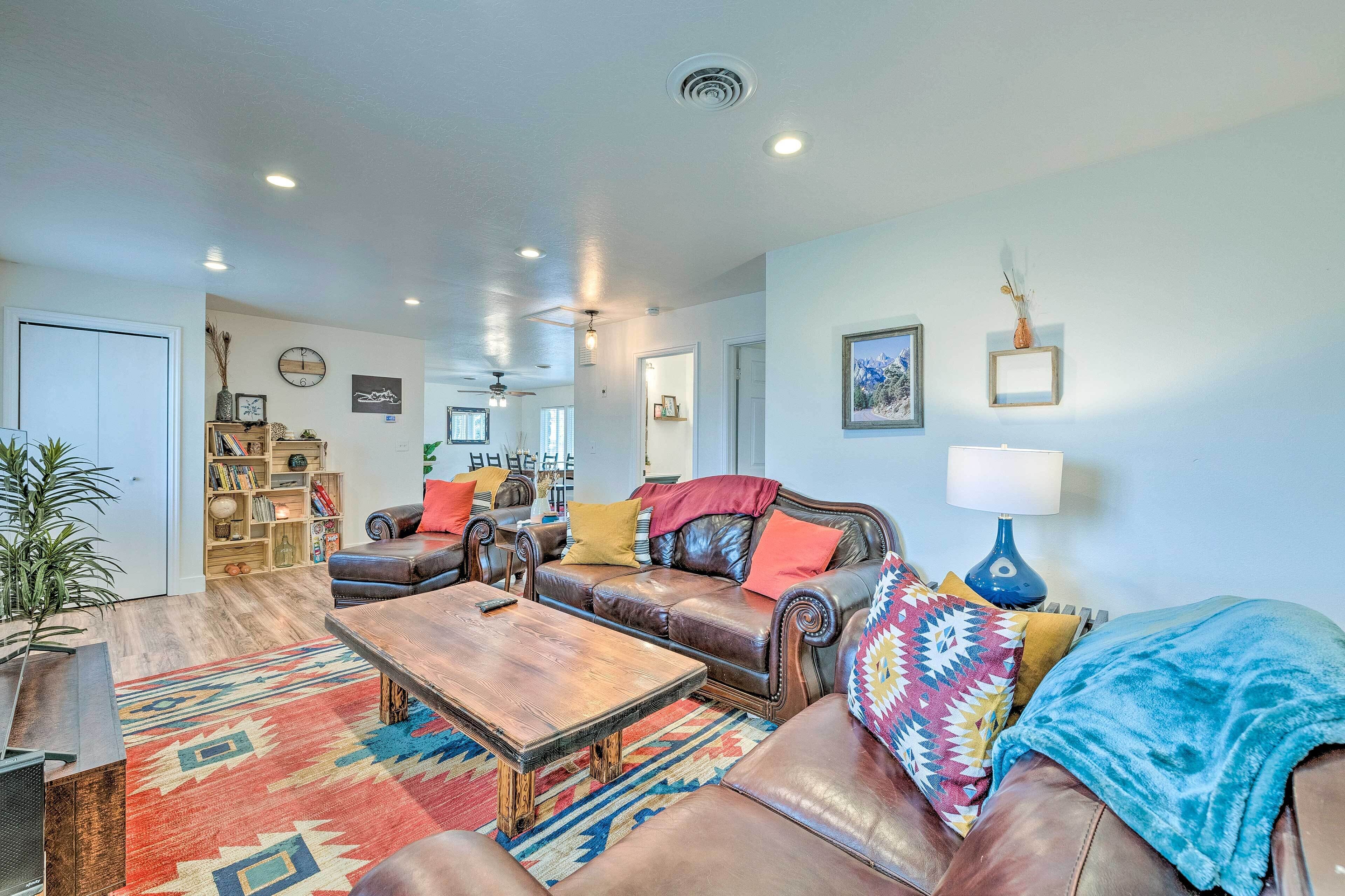 Modern Home w/ Fenced Yard: Blocks to Main St!