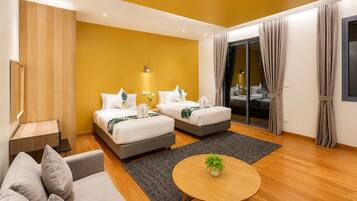 In-room safe, blackout curtains, iron/ironing board, free WiFi