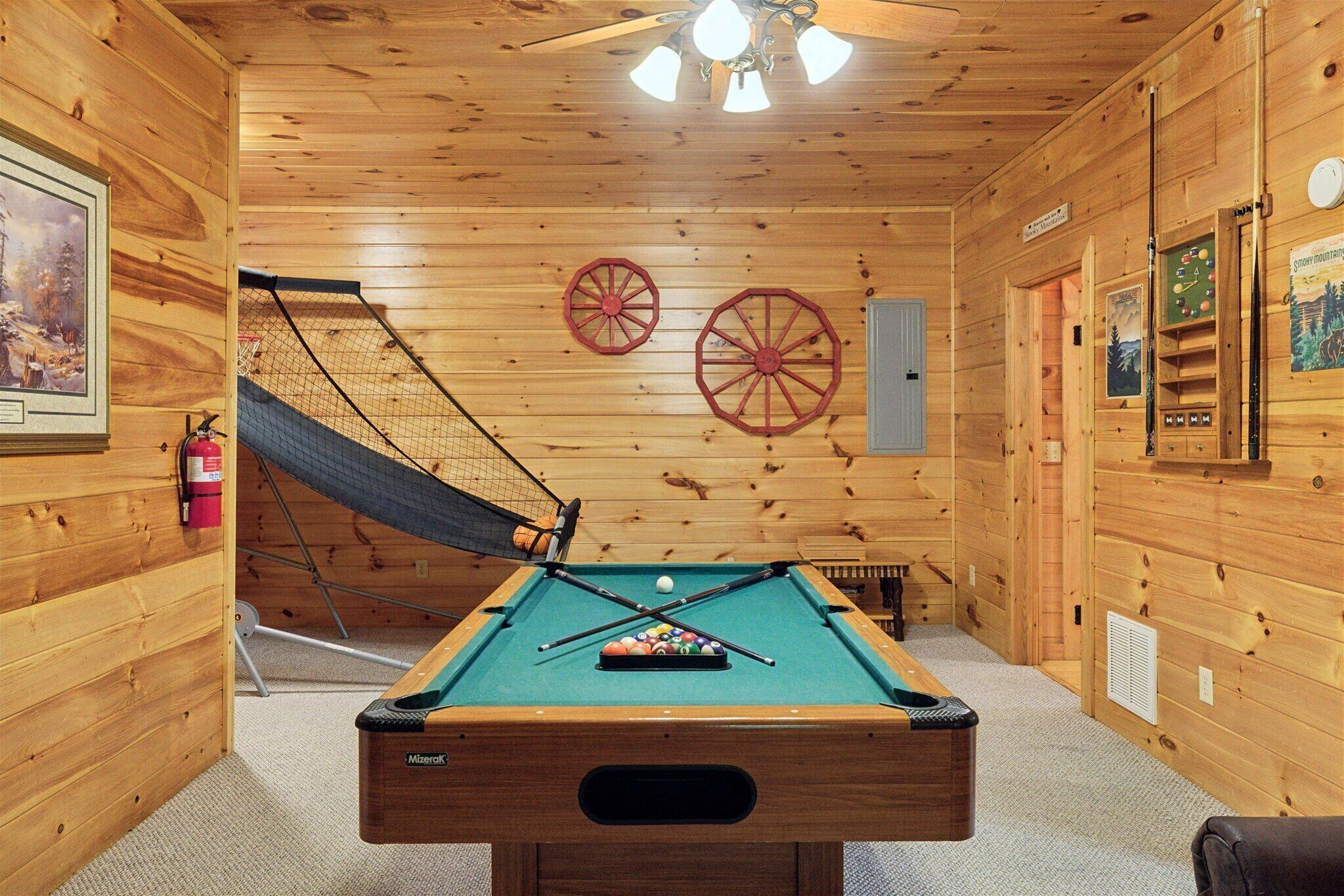 Cabins with game rooms | Private Cabin Rentals | Secluded Smoky Mountain Cabin Rentals | Gatlinburg Cabin Rentals | Pigeon Forge Cabin Rentals | Great Smoky Mountains Cabin Rentals