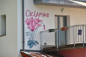 Detalhe da fachada
