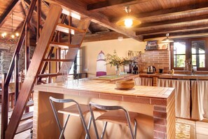 Dining - Cottage 'Villa Montemar' with Sea View, Private Garden and Wi-Fi (Ponta do Pargo)