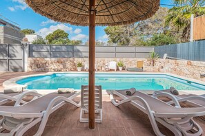 Pool - Vacation Home "Villa Abril" with Mountain View, Pool, & Wi-Fi (Santanyí)