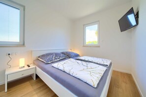 2 soveværelser, gratis Wi-Fi, sengetøj