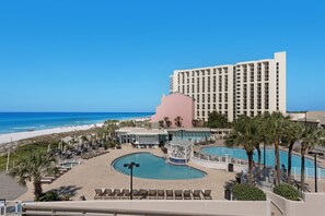 A heated pool - Newly Renovated Gulf Front Condo with Stunning Views, Private Beach Access, Pools, Resort Amenities! (Miramar Beach)