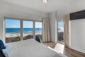 2 bedrooms, iron/ironing board, WiFi, bed sheets - Newly Renovated Gulf Front Condo with Stunning Views, Private Beach Access, Pools, Resort Amenities! (Miramar Beach)