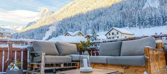 Modern apartment in the mountain village