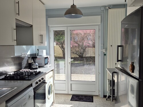 Maison à 50m de la plage, 3 chambres, jardin clôturé, idéale en famille!