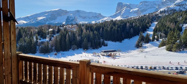 Property grounds - Large 3-room / 6-room apartment in the heart of the resort - south-facing (Le Dévoluy)