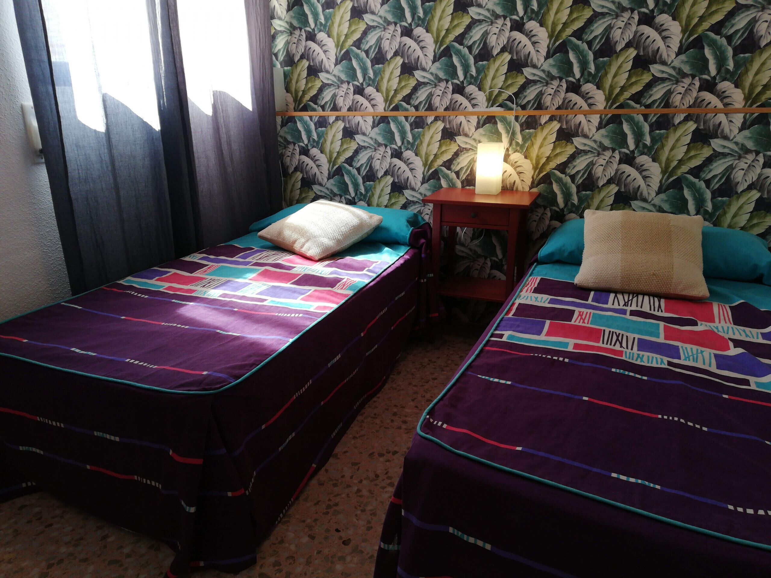 1 bedroom, iron/ironing board, travel crib, bed sheets