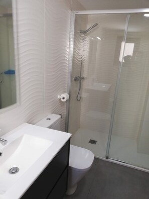 Dusche, Handtücher