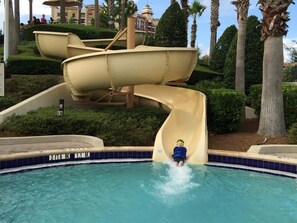 Indoor pool, outdoor pool - Wyndham Bonnet Creek- 3 BR deluxe-spacious suite inside Walt Disney World gates (Lake Buena Vista)