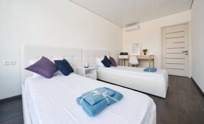 2 habitaciones, ropa de cama de alta calidad y colchones Select Comfort 