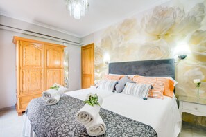 4 habitaciones, tabla de planchar con plancha y wifi gratis 