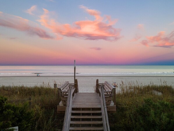 Beach nearby