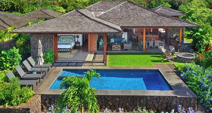 Hale 'Imi Ola: Ocean Views, Luxury, Balinese Charm