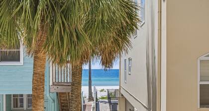 A private beachfront condo just steps from beach