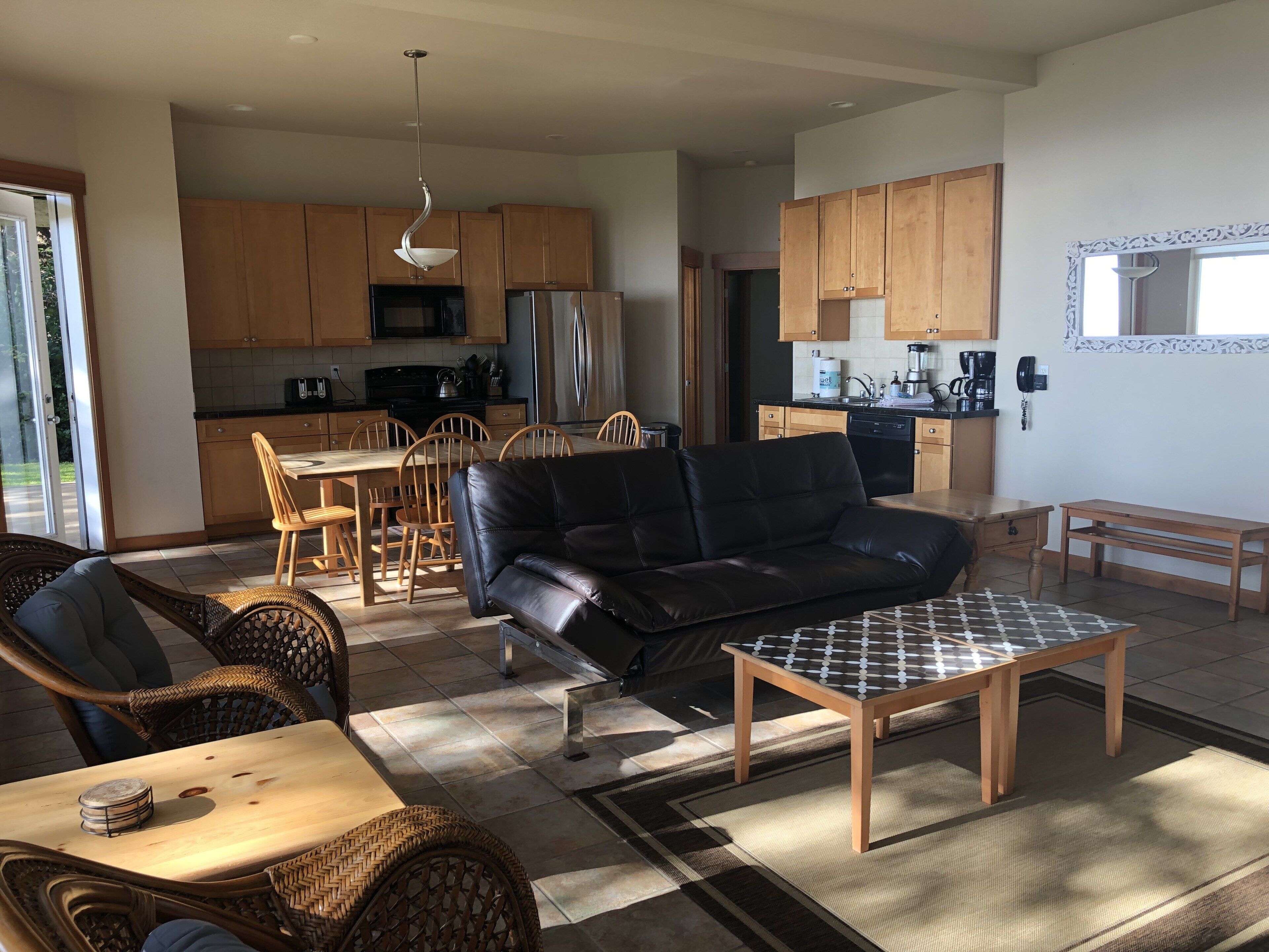 Breathtaking Beachfront Home on Two Acres of Private Forest