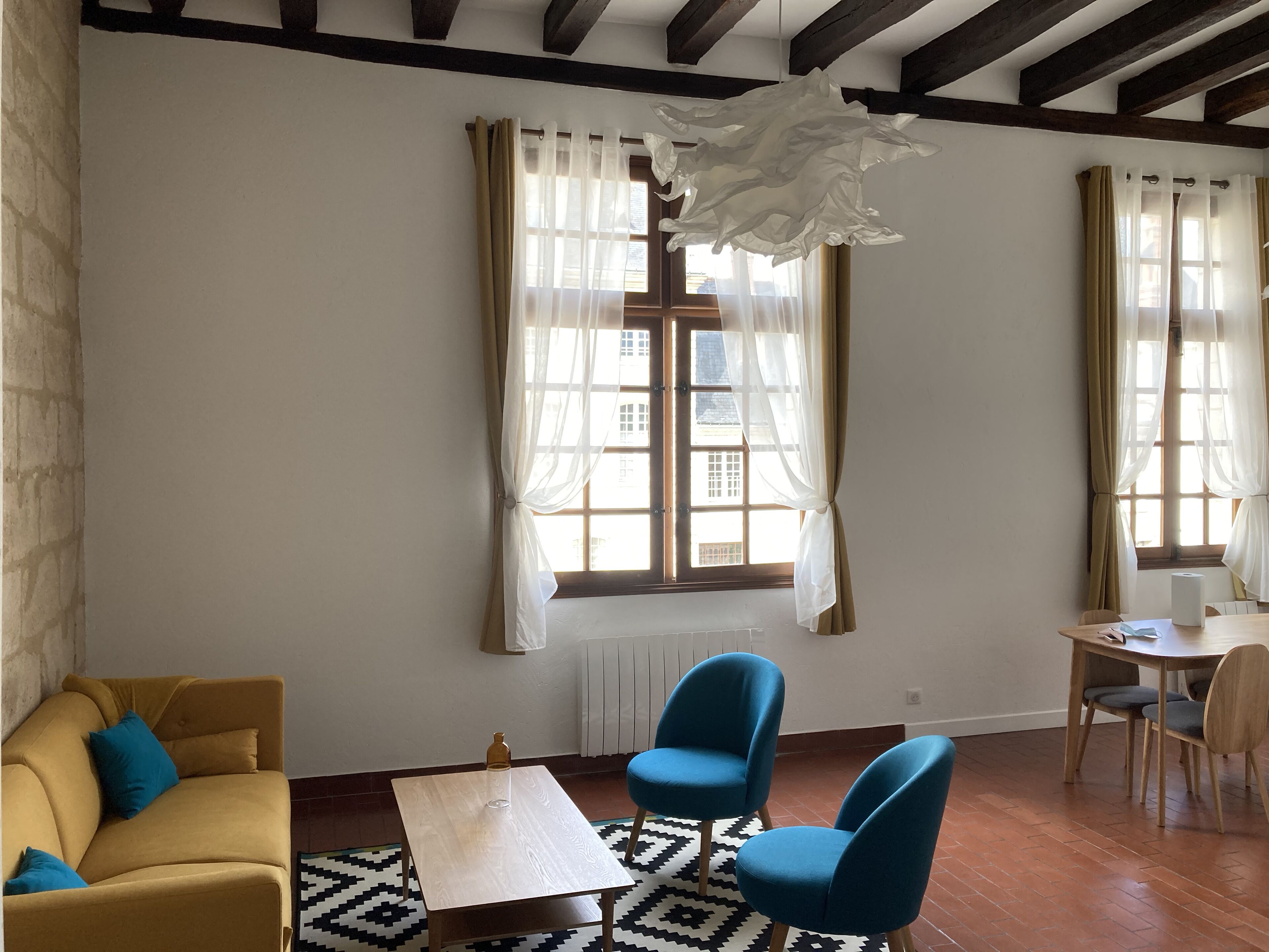 Fully renovated 16th century apartment in the Hyper Center of Tours