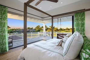 6 bedrooms, iron/ironing board, WiFi, bed sheets - Spectacular home with ocean and golf course views! (Koloa)