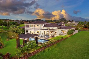 Exterior - Spectacular home with ocean and golf course views! (Koloa)