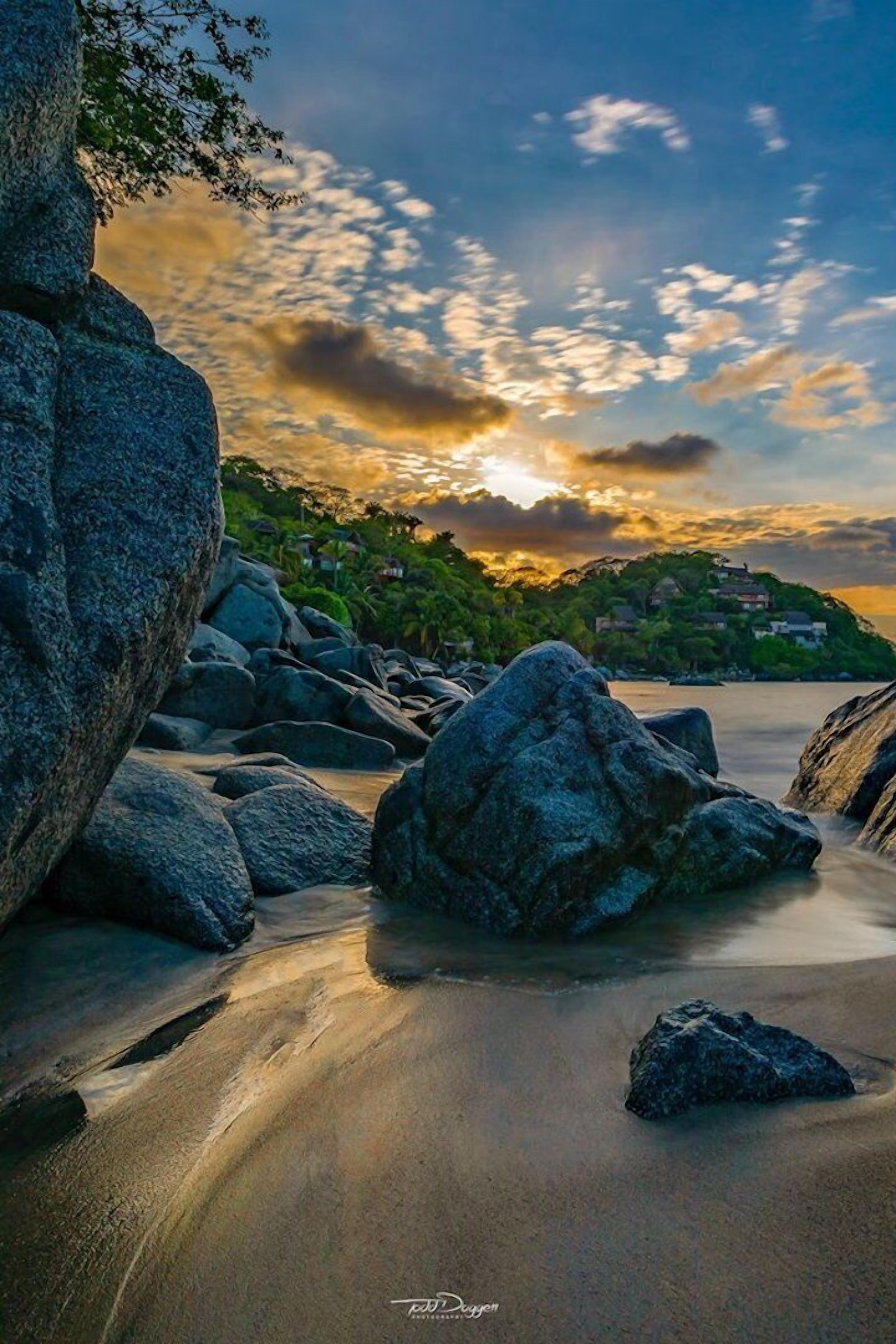 Liegestühle, Strandtücher