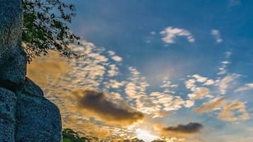 Liegestühle, Strandtücher