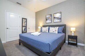 4 bedrooms, iron/ironing board, travel cot, free WiFi