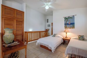 3 bedrooms, iron/ironing board, travel cot, WiFi