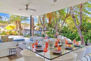 Outdoor dining