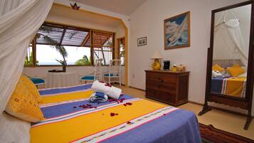 1 habitación, acceso a internet y ropa de cama