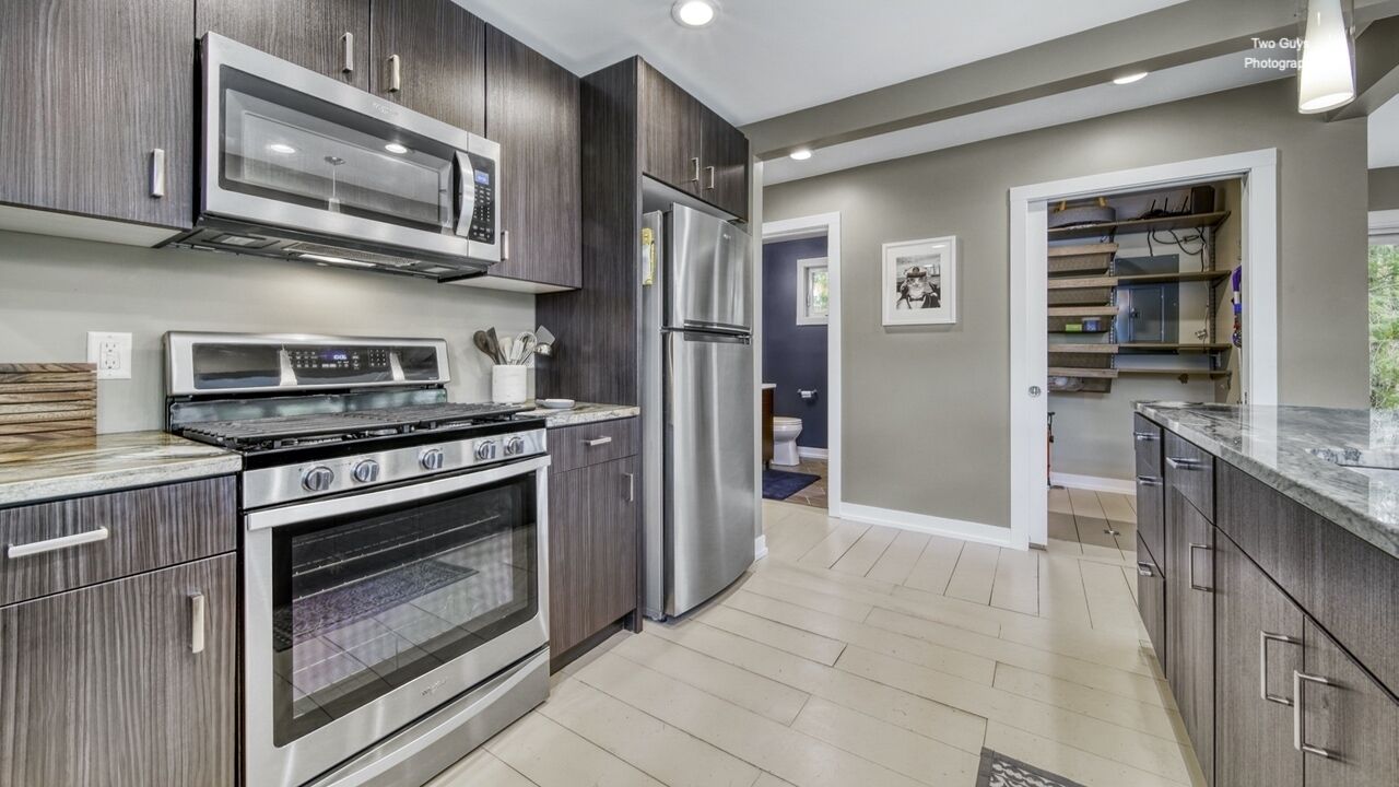 This charming home is nestled just behind downtown Douglas. A quick walk will