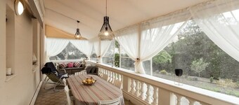 Grand Villa with park near the seaside