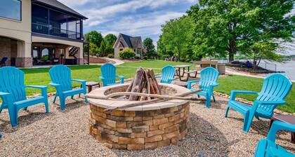 Lake Norman Escape by SoCharm | Hot Tub, Games, and Private Beach