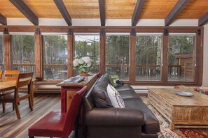 TV, fireplace, DVD player