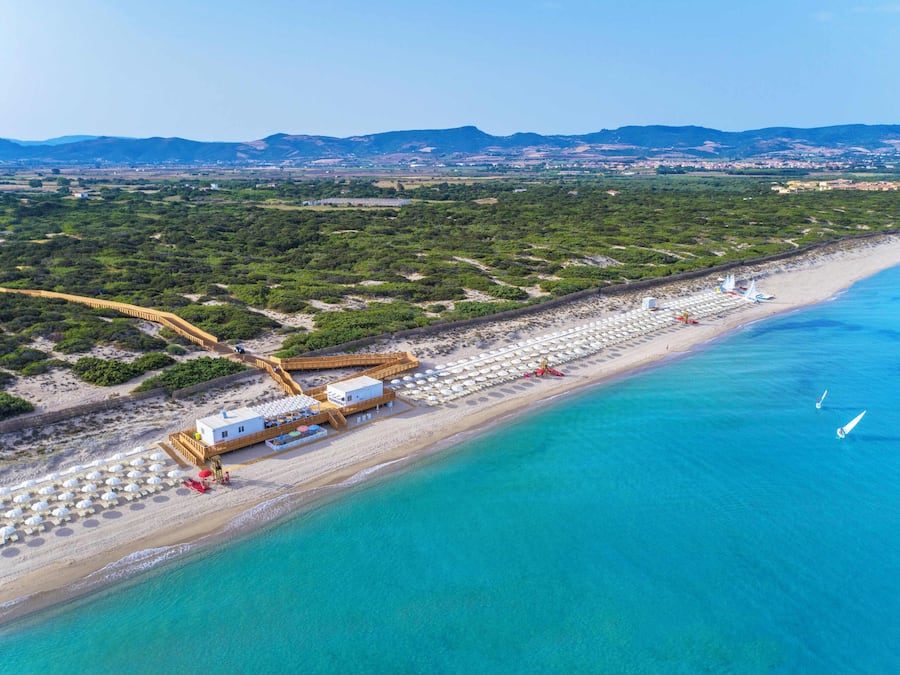 Privat strand