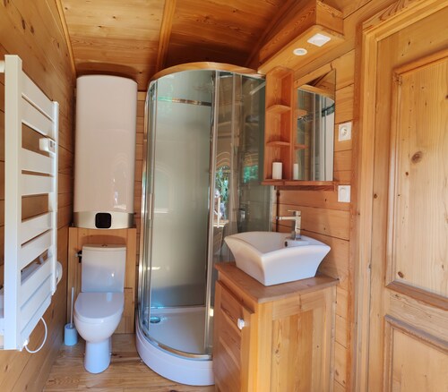 Gîte insolite en Champagne- Roulotte des Cahouriaux - 2 people