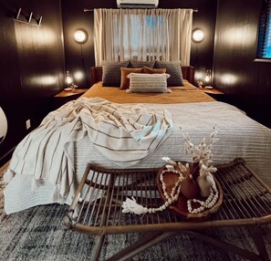 2 bedrooms, iron/ironing board, travel crib, WiFi
